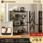 4-TierHeavy Duty Shelf -Instantly Organize, No Assembly Needed! - Image 2