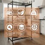 4-TierHeavy Duty Shelf -Instantly Organize, No Assembly Needed! - Image 5