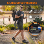 Modura™ Wide Spring-Action Camping Chair, Grab & Go Outdoor Seat - Image 3