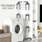 HOMIDEC Clothes Drying Rack, Oversized 4-Tier(67.7" High) Foldable Stainless Steel Drying Rack Clothing